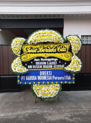 Papan Bunga Duka di Bugis