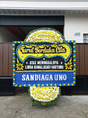 Papan Bunga Duka di Bugis